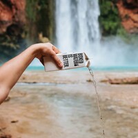 Someone spills a carton of water into a lake. Yep, I don't get it either!
