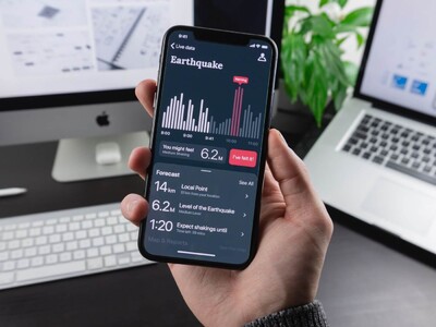 Another fancy interface design screenshot on a expensive device